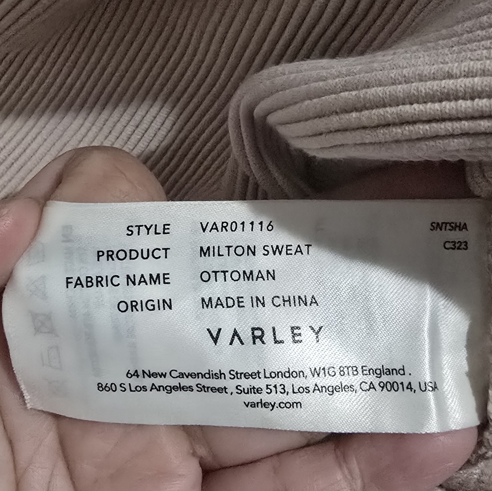 Varley Soft Beige Turtleneck Sweater - Picture 12 of 12